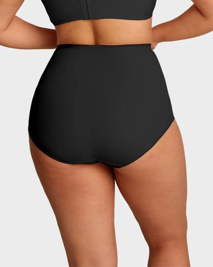 🌸Last Day-Buy 1 Get 1 FREE✨Plus-Size High-Waist Cross Tummy Control Panties