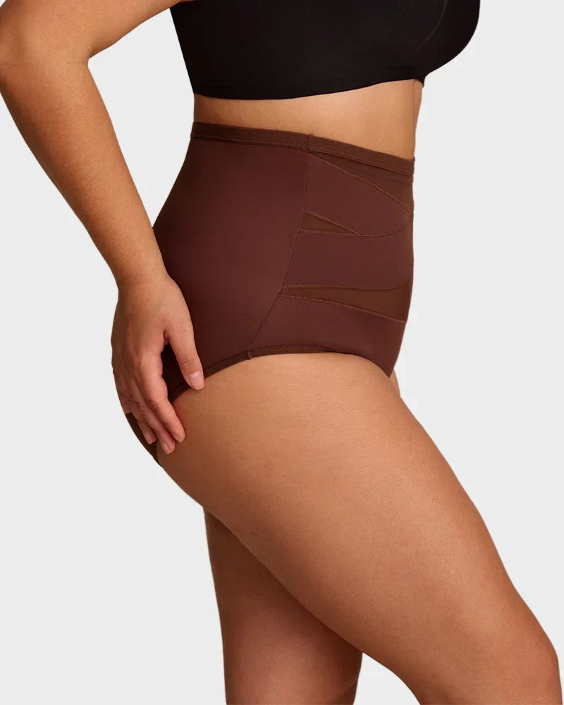 🌸Last Day-Buy 1 Get 1 FREE✨Plus-Size High-Waist Cross Tummy Control Panties