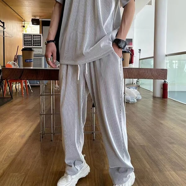🔥Hot Sale 🔥Ice Silk Male Casual Suit