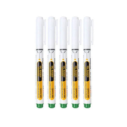 🖊️ Precision Long-Tip Quick-Dry Oil-Based Marker Pen: Easy Deep-Hole Marking