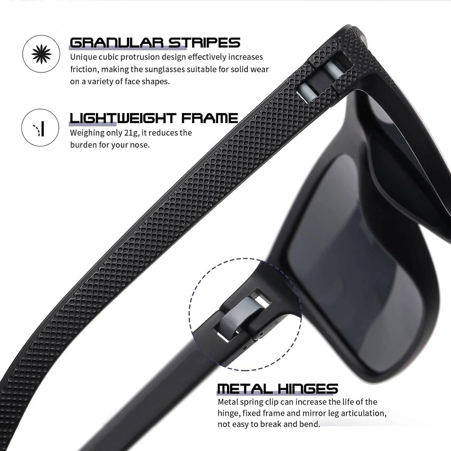 🚴🕶️ Unisex Polarized Sunglasses – Outdoor Glasses for Driving & Sports ✨