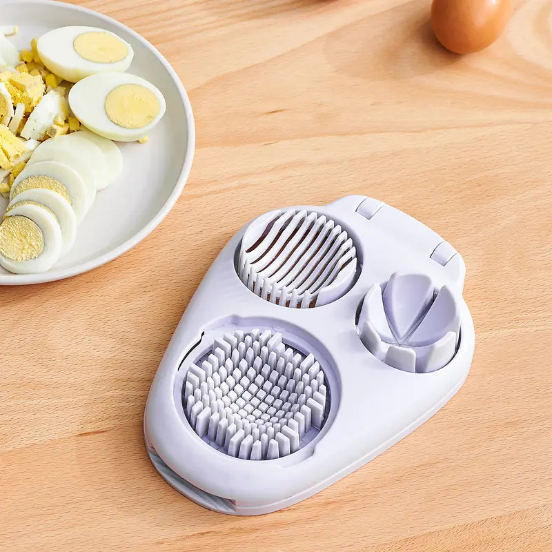 🥚3-in-1 Egg Slicer – Slice, Dice & Cut Perfectly Every Time