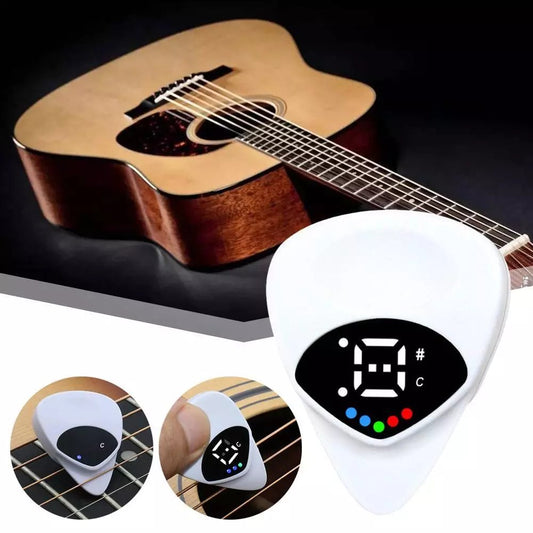 🎸2-in-1 Guitar Pick Tuner – Instant Tuning & Playing in One Smart Tool 🎶