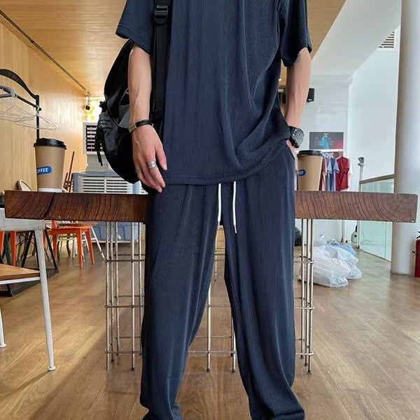 🔥Hot Sale 🔥Ice Silk Male Casual Suit