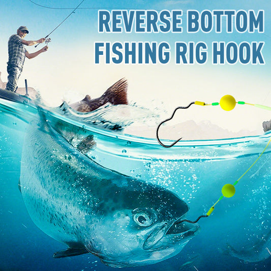 🎁 Angler's Favorite 🎣 Double-Hook Bottom Rig – Enhanced Hooking Power & Smooth Retrieval