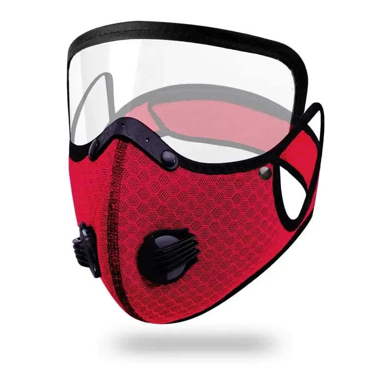 ✅ Reusable Carbon Filter Dust Mask – Built for Active Lifestyles