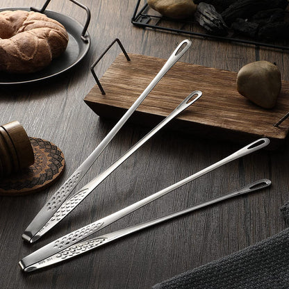 🥳💞60K+ SOLD!🥩Stainless Steel Grill Tongs