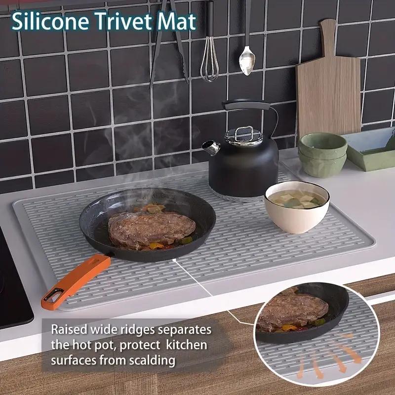 Silicone stove mat, summer kitchen accessories