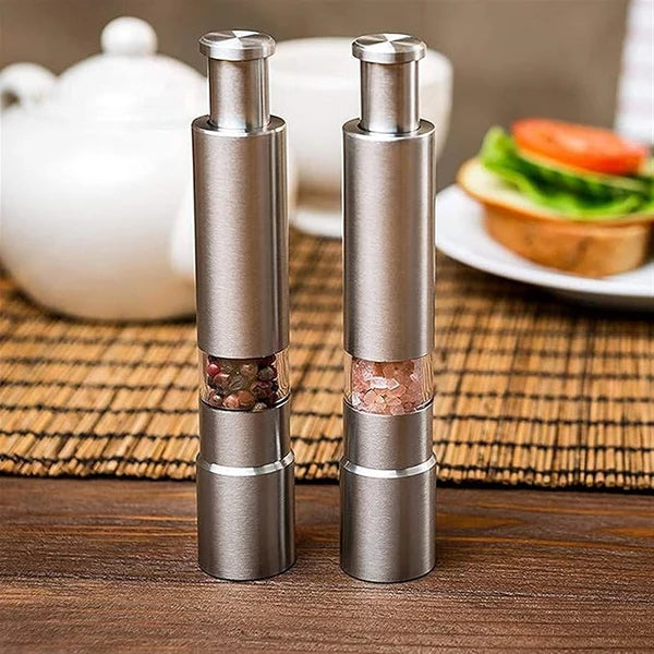 ✨ Best-Selling🧂 Salt & Pepper Shaker Set — Stylish, Convenient & Easy to Use