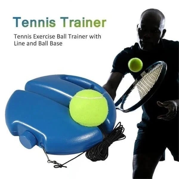 Portable Solo Tennis Trainer for Home & Backyard Practice