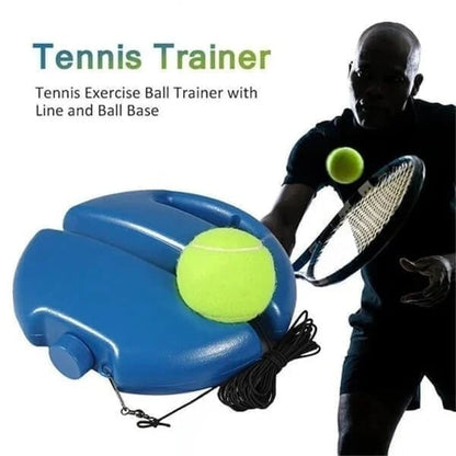 Portable Solo Tennis Trainer for Home & Backyard Practice