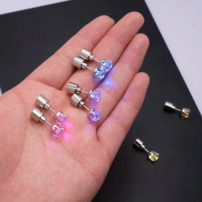 💎✨Light-Up LED Stud Earrings – Dazzling Glow for Parties & Festivals