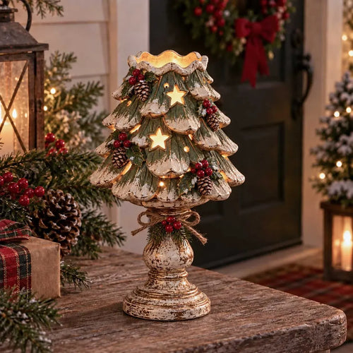 🎄Christmas Heirloom Glow Candle Holder Collection