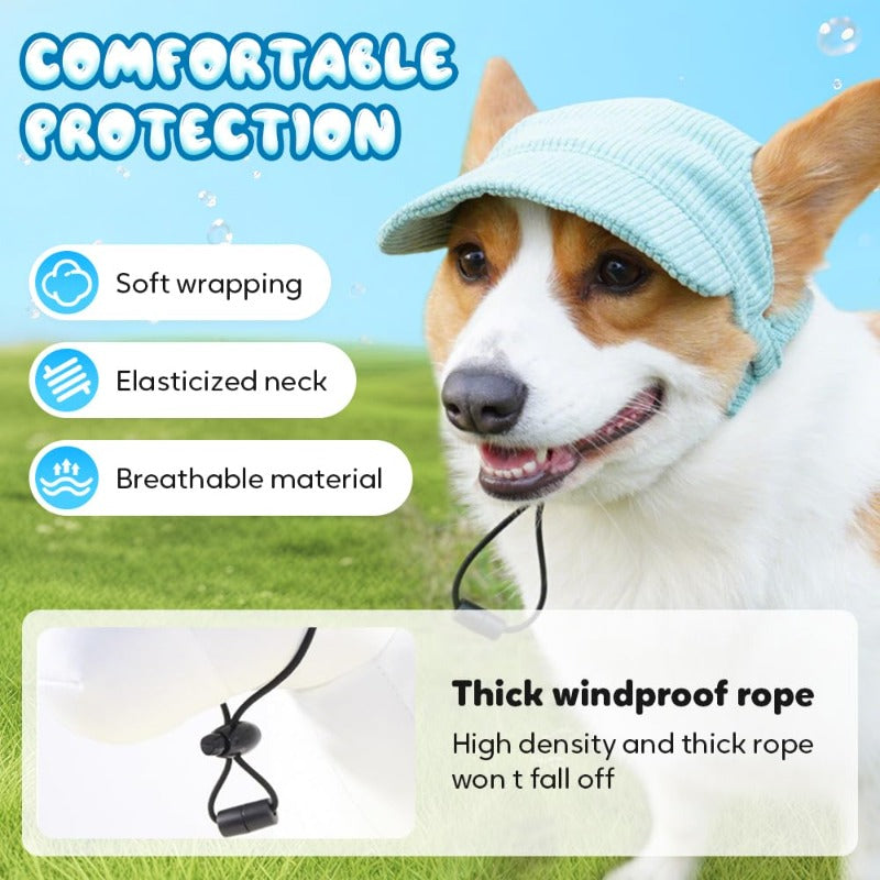 🐶🧢UV-Blocking Pet Baseball Hat – Stylish Sun Protection for Dogs ☀️✨