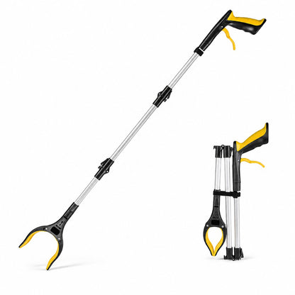 🔥 43" Extra Long Grabber Reacher Tool – Heavy Duty with 360° Rotating Jaw & Magnets