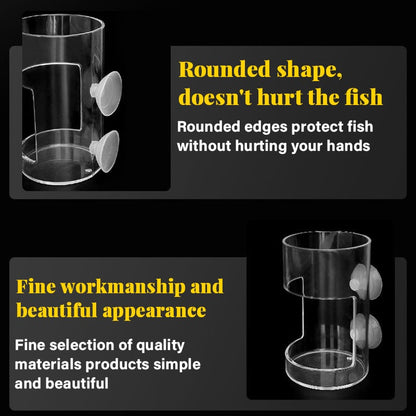🐟 Last Day Special Price!✨Buy more save more🎁Aquarium Feeding Ring and Tray