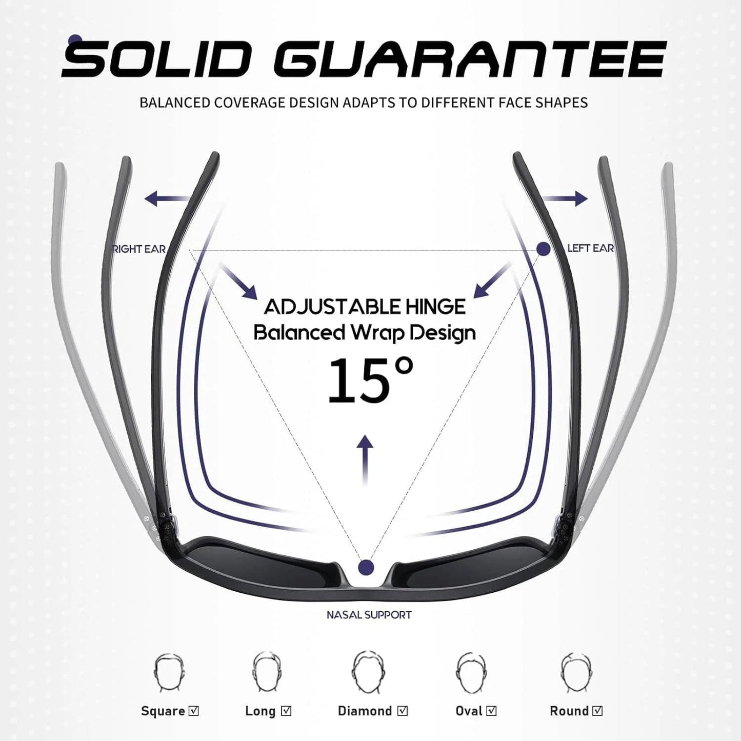 🚴🕶️ Unisex Polarized Sunglasses – Outdoor Glasses for Driving & Sports ✨