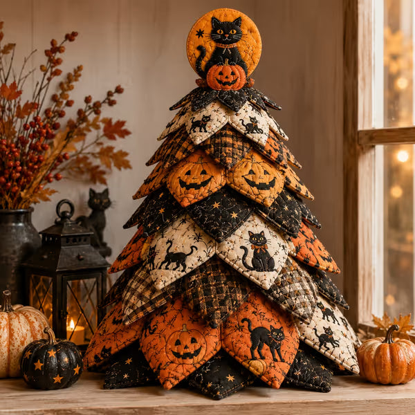 👻 DIY Halloween Fabric Tree Kit🎃 Create Your Own Spooky Holiday Decoration