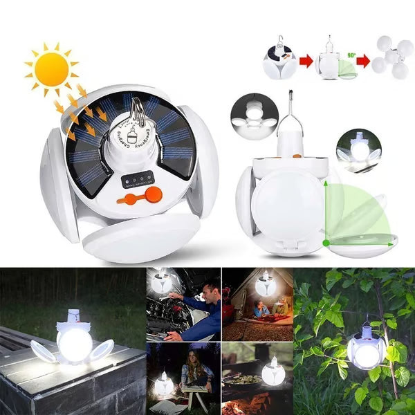 2-in-1 Waterproof Folding Solar LED Bulb(🔥Buy 2 get 1 free & free shipping🔥)