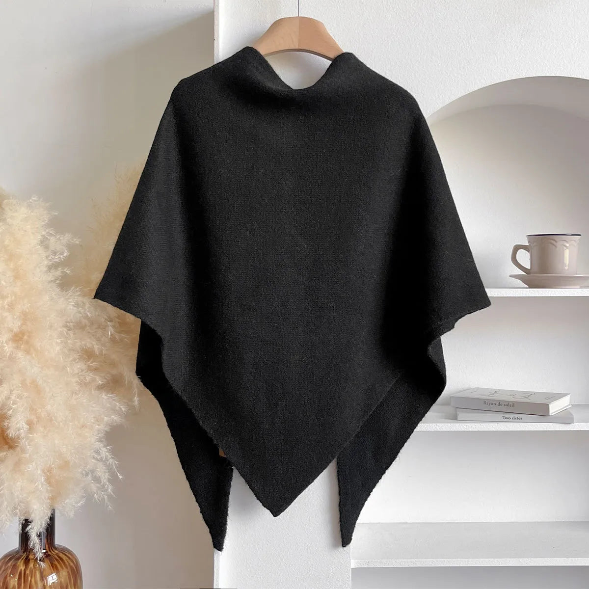 🍂Women's Solid-Color Cashmere Scarf🍁 Casual Soft Comfortable Shawl for Daily Wear