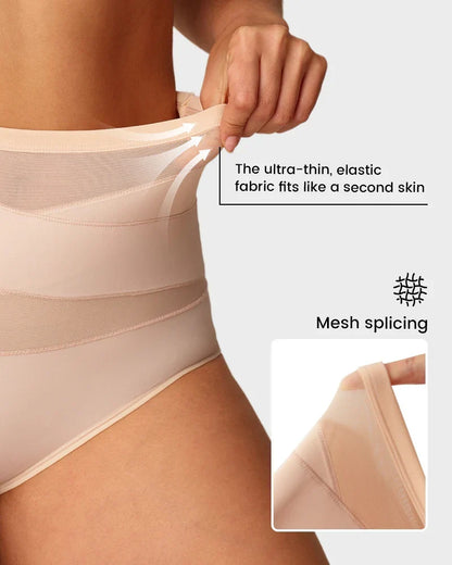 🌸Last Day-Buy 1 Get 1 FREE✨Plus-Size High-Waist Cross Tummy Control Panties