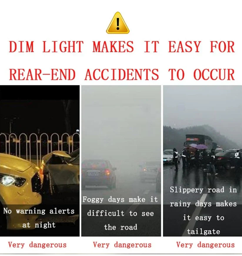 ☀️🦈Solar Shark Fin LED Antenna – Flashing Safety Warning Light for Any Vehicle
