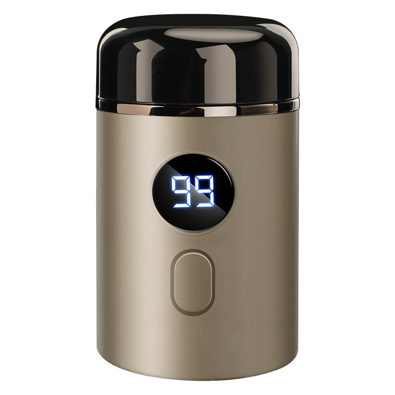 ⏰LAST DAY 57%OFF🔥Smart Mini Electric Shaver – LED Display, Waterproof & Portable