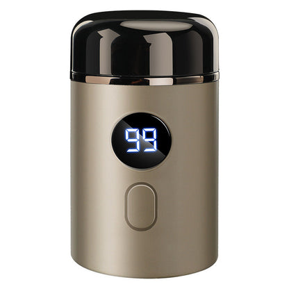 ⏰LAST DAY 57%OFF🔥Smart Mini Electric Shaver – LED Display, Waterproof & Portable