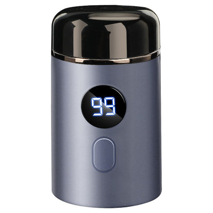 ⏰LAST DAY 57%OFF🔥Smart Mini Electric Shaver – LED Display, Waterproof & Portable