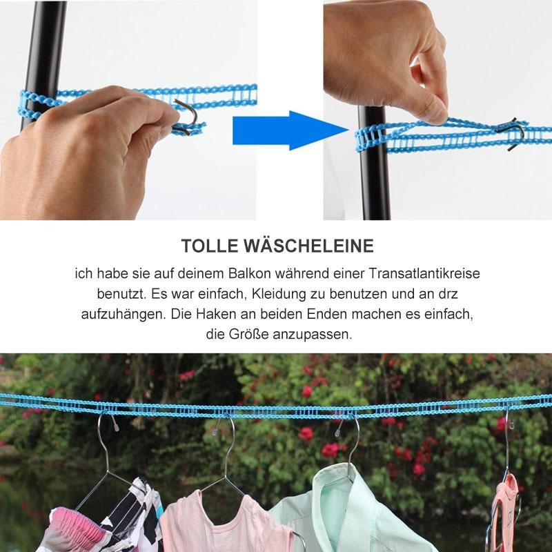 🔥Hot Sale - 50% OFF🔥Windproof Non-Slip Clothesline