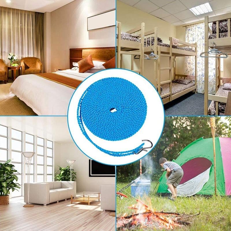 🔥Hot Sale - 50% OFF🔥Windproof Non-Slip Clothesline
