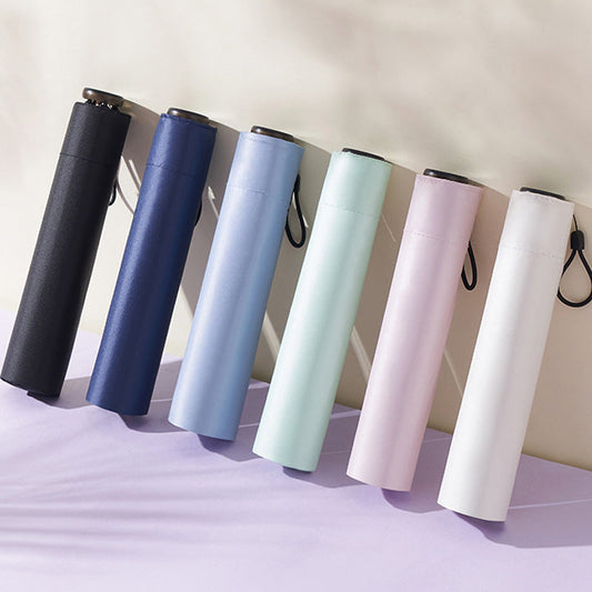 ☂️ Pocket-Size Featherlight Umbrella – Sun & Rain Protection Anywhere