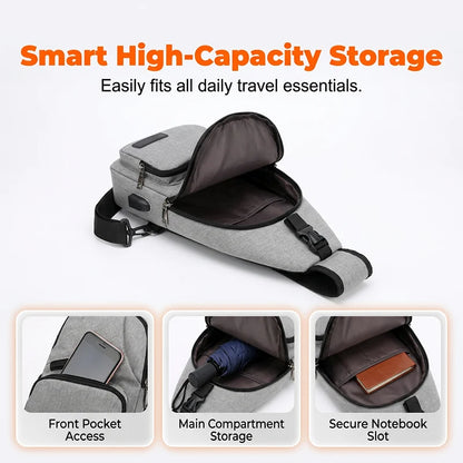 🚴‍♂️🎒 Hot Sale — Multifunctional Outdoor Sling Bag | Compact, Durable & Convenient