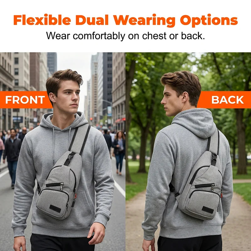 🚴‍♂️🎒 Hot Sale — Multifunctional Outdoor Sling Bag | Compact, Durable & Convenient