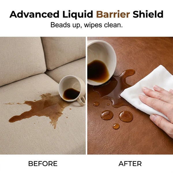 💎 Premium Sofa Seat Protector✨ Waterproof Faux Leather Cover for Everyday Protection