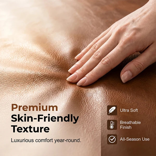💎 Premium Sofa Seat Protector✨ Waterproof Faux Leather Cover for Everyday Protection