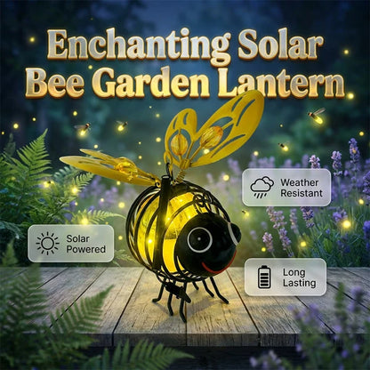 🔥 2026 Hot Sale🐝 Solar Hanging Bee Garden Light — Charming Glow for Your Outdoor Space