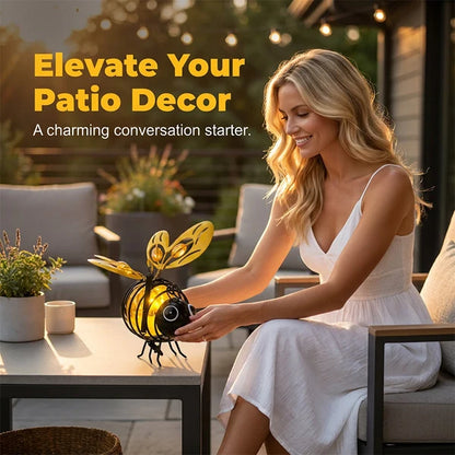 🔥 2026 Hot Sale🐝 Solar Hanging Bee Garden Light — Charming Glow for Your Outdoor Space