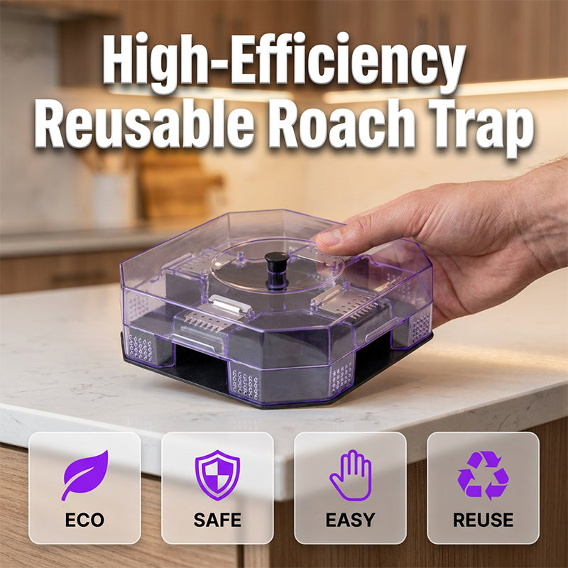 🪳 Reusable and Effective Roach Trap