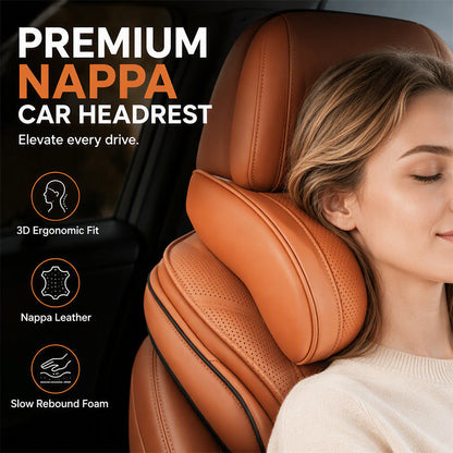 🚗 2026 Hot Sale | 3D Memory Foam Car Neck Pillow – Drive in Comfort