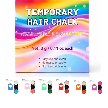 ⏳Time-Limited Special⏰Temporary Hair Chalk Set for Girls
