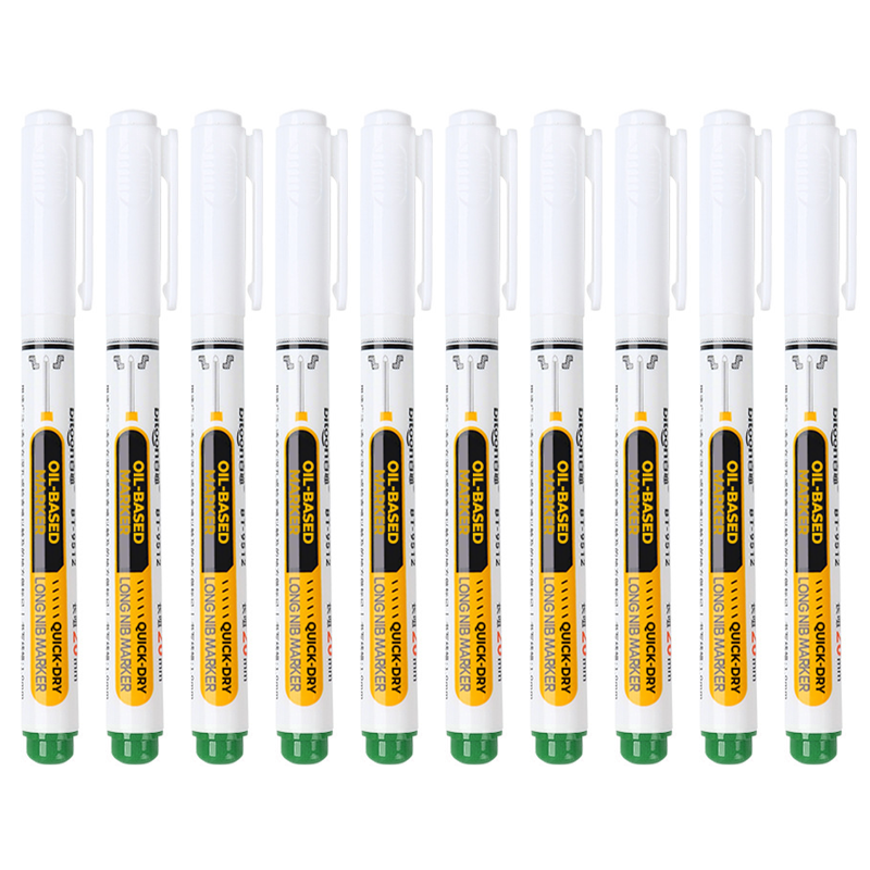 🖊️ Precision Long-Tip Quick-Dry Oil-Based Marker Pen: Easy Deep-Hole Marking