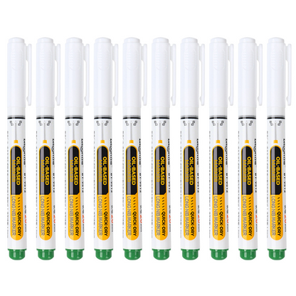🖊️ Precision Long-Tip Quick-Dry Oil-Based Marker Pen: Easy Deep-Hole Marking
