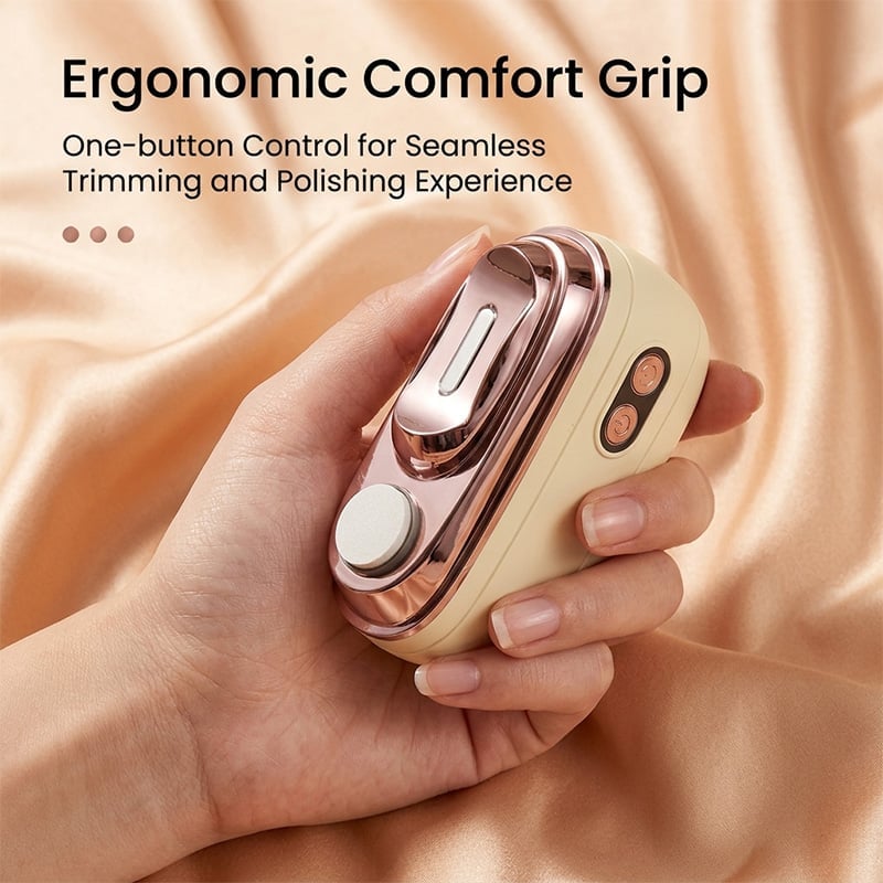 ✂️ LIMITED-TIME 50% OFF! 💅 2-in-1 Smart Electric Nail Clipper & Polisher 🌟
