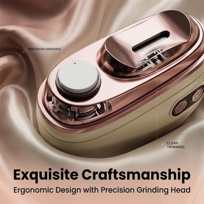 ✂️ LIMITED-TIME 50% OFF! 💅 2-in-1 Smart Electric Nail Clipper & Polisher 🌟
