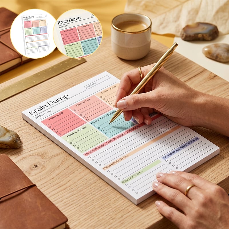 ADHD Brain Dump Planner Pad