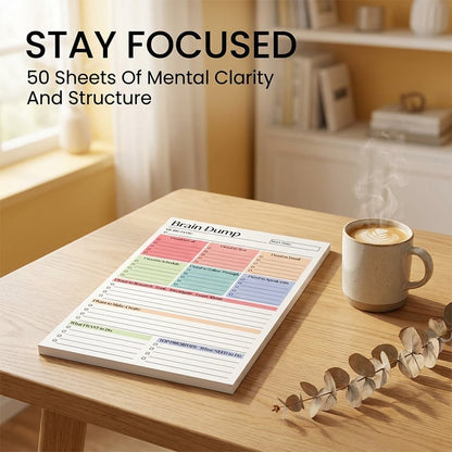 ADHD Brain Dump Planner Pad