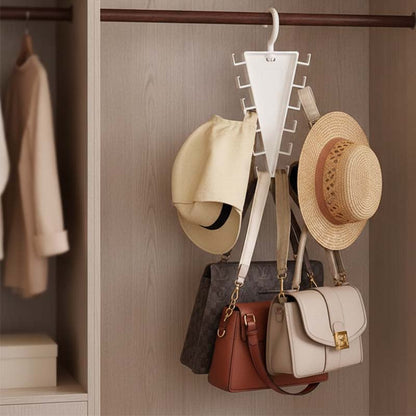 Rotating V-Shaped Accessory Hanger
