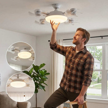 🔥UP TO 49% OFF🔥 Remote Control Ceiling Fan Light Bulb❄️💡